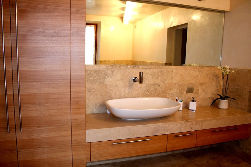 Msl polini. arredamenti personalizzati mobile bagno castagno e ... Bagno in marmo